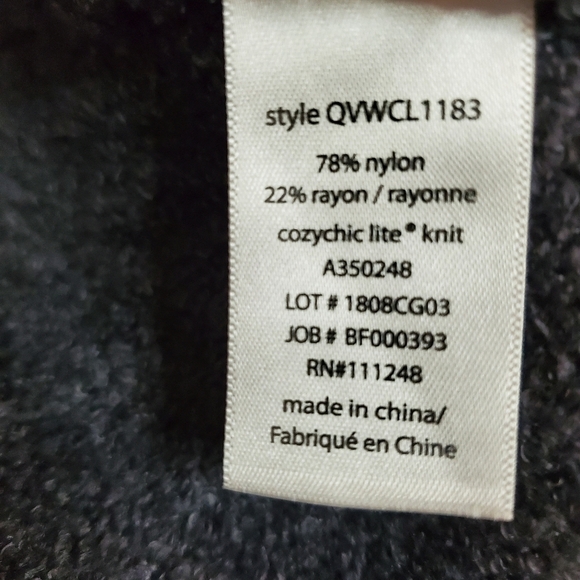 NWT Barefoot Dreams Cozychic Lite Ribbed Shrug Cardi Size Large/Extra Large - Picture 7 of 10